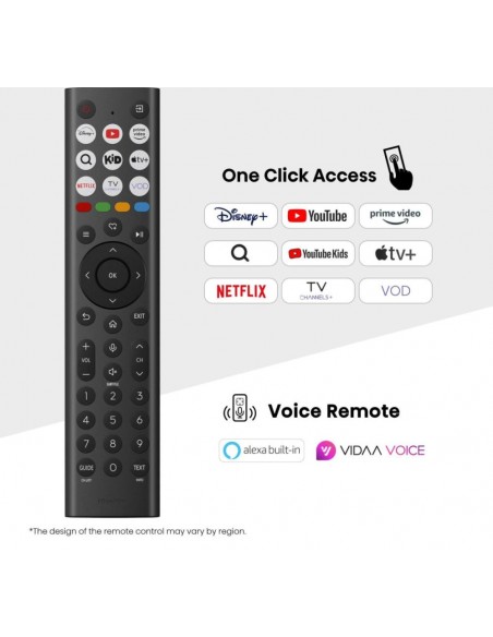 TV QLED - HISENSE TV06224576, 55",... TV QLED - HISENSE TV06224576, 55",...