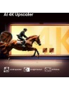 TV QLED - HISENSE TV06224576, 55", 4K, HDR10+ TV QLED - HISENSE TV06224576, 55", 4K, HDR10+