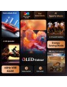 TV QLED - HISENSE TV06224576, 55", 4K, HDR10+ TV QLED - HISENSE TV06224576, 55", 4K, HDR10+