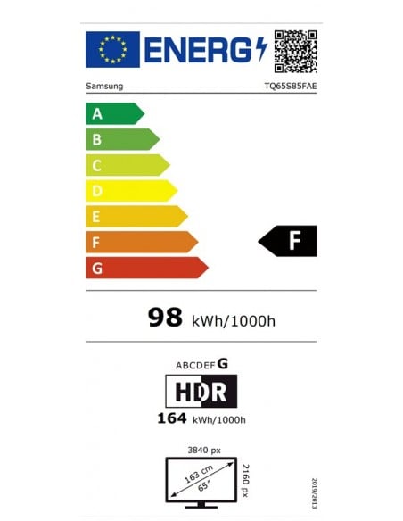 TV OLED - SAMSUNG TQ65S85FAEXXC, 65",...
