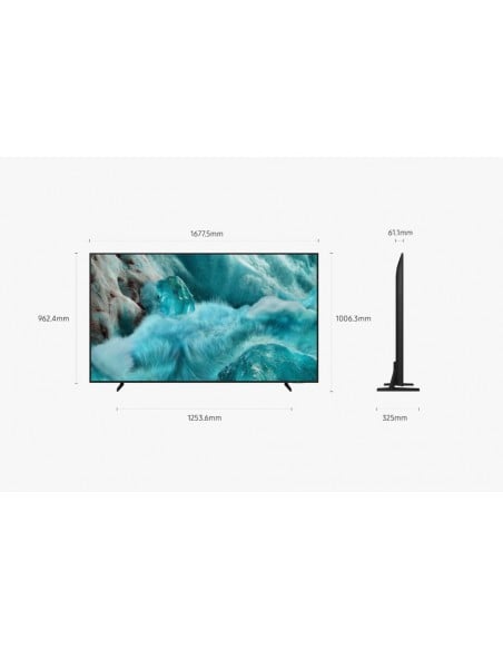 TV QLED - SAMSUNG TQ75Q7FAAUXXC, 75",... TV QLED - SAMSUNG TQ75Q7FAAUXXC, 75",...