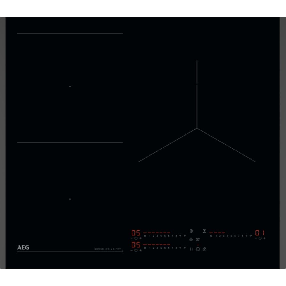 AEG – Placa inducción AEG con 3 zonas de cocción – TI63IQ30FB.