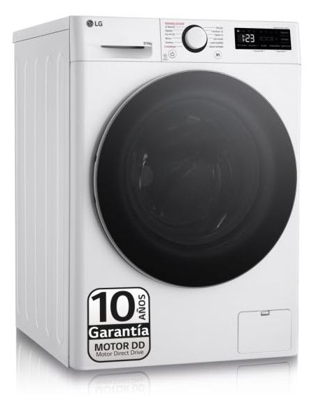 Lavadora Secadora - LG F4DR6009A1W,... Lavadora Secadora - LG F4DR6009A1W,...