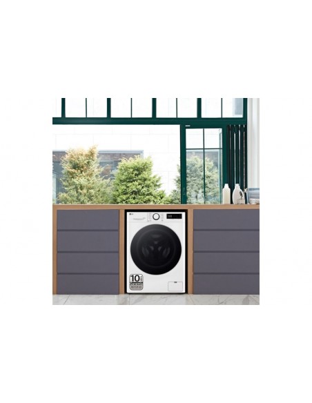 Lavadora Secadora - LG F4DR6010A1W,... Lavadora Secadora - LG F4DR6010A1W,...