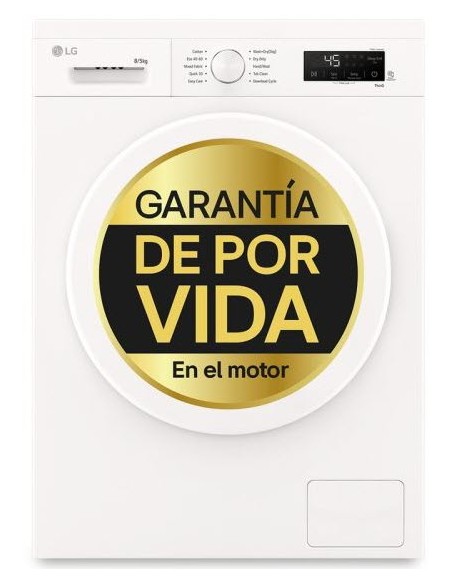 Lavadora Secadora - LG W4X1085NWH,... Lavadora Secadora - LG W4X1085NWH,...