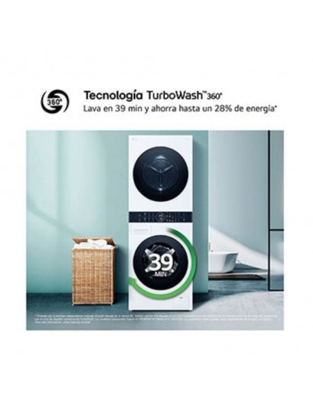 Lavadora Secadora - LG WT1210WWF,... Lavadora Secadora - LG WT1210WWF,...