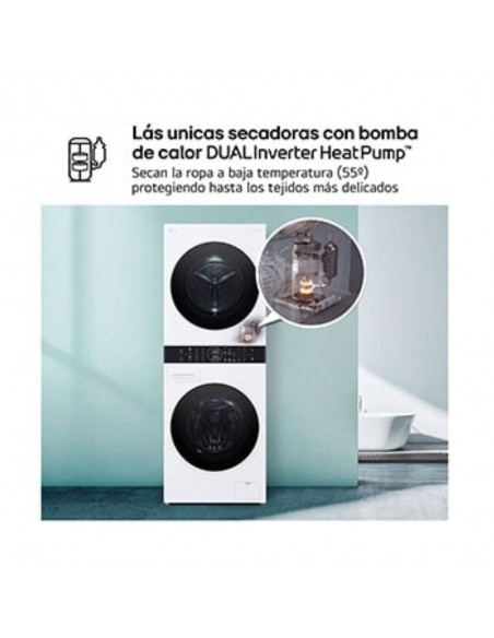 Lavadora Secadora - LG WT1210WWF,... Lavadora Secadora - LG WT1210WWF,...