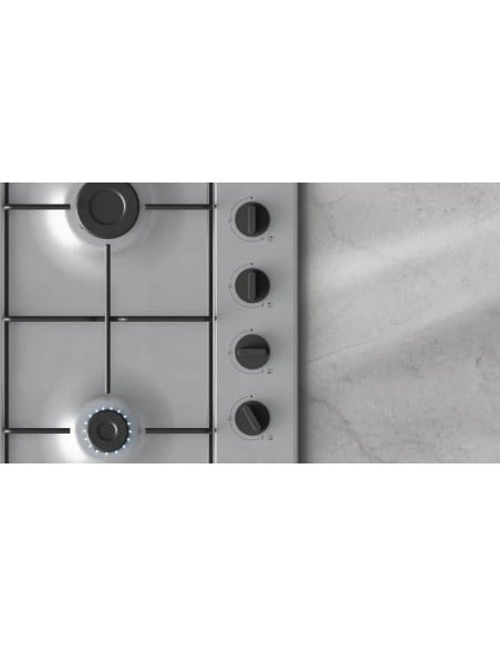 Placa Gas - BALAY 3ETX464BB, Inox, 4... Placa Gas - BALAY 3ETX464BB, Inox, 4...