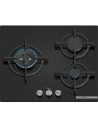 Placa Gas Natural - BOSCH PPC6A6I10, Negro, 3 Zonas Placa Gas Natural - BOSCH PPC6A6I10, Negro, 3 Zonas