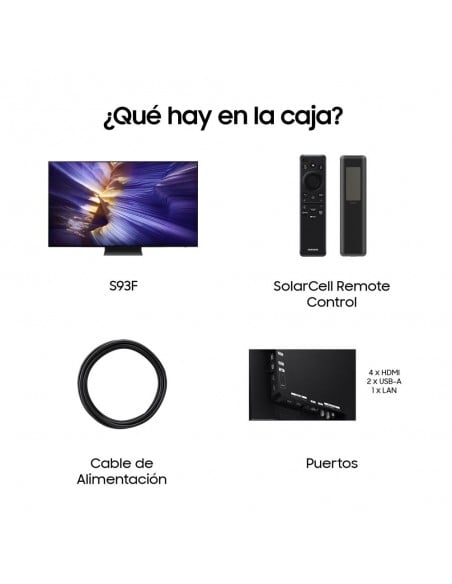 TV OLED - SAMSUNG TQ65S93FATXXC, 65",... TV OLED - SAMSUNG TQ65S93FATXXC, 65",...