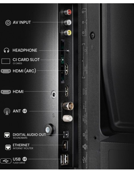 TV LED - HISENSE 32A4N, 32", HD... TV LED - HISENSE 32A4N, 32", HD...