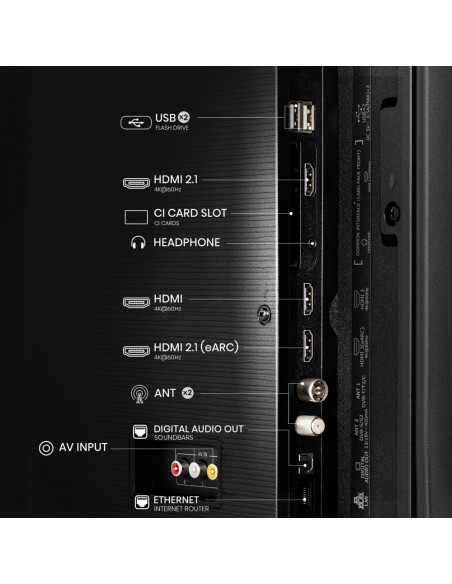 TV LED - HISENSE 50A6Q, 50", 4K UHD,... TV LED - HISENSE 50A6Q, 50", 4K UHD,...