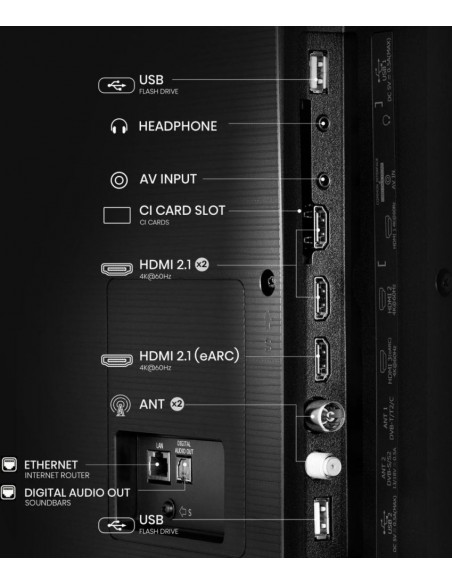 TV LED - HISENSE 50A6Q, 50", 4K UHD,... TV LED - HISENSE 50A6Q, 50", 4K UHD,...