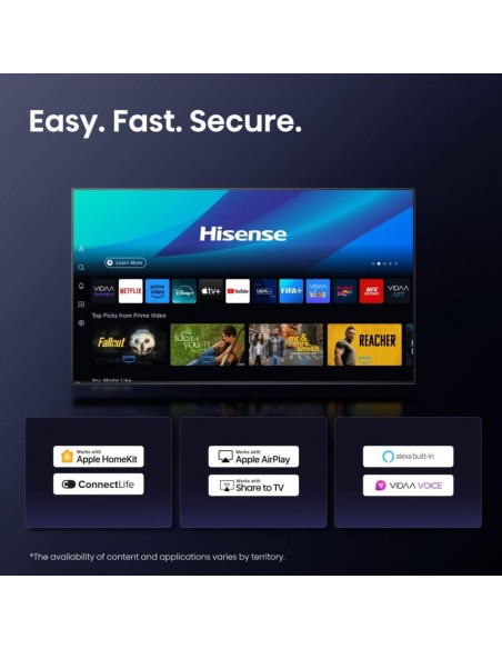 TV QLED - HISENSE TV04224278, 43",... TV QLED - HISENSE TV04224278, 43",...