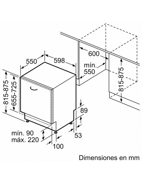 Lavavajillas Integrable - BOSCH...