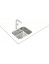 Fregadero Sobre Encimera - TEKA BET 50.40 Plus, 1 Cubeta, Inox