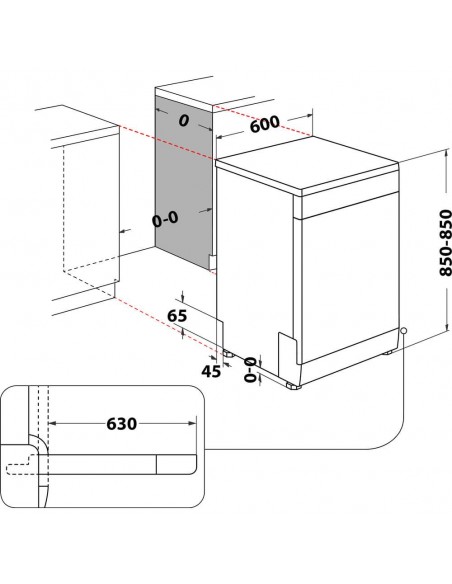 Lavavajillas Libre Instalación -...