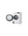Lavadora Libre Instalación - LG F4WR6010A1W, Blanco, 10 kg, 1400 rpm, Eficiencia A