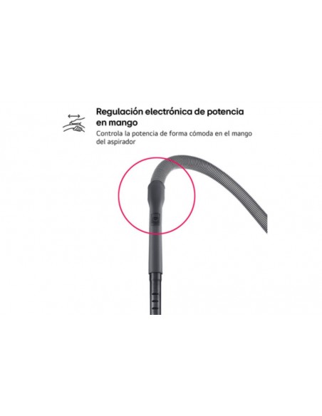 Aspirador - LG VC5506NHTB, Sin Bolsa,...