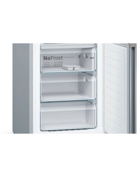 Combi - BOSCH KGN36VIDB, Inox, 1.86m,...