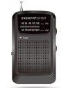 Radio - ENERGY SISTEM 500314, Negro,  Analógica, Auriculares, Portátil