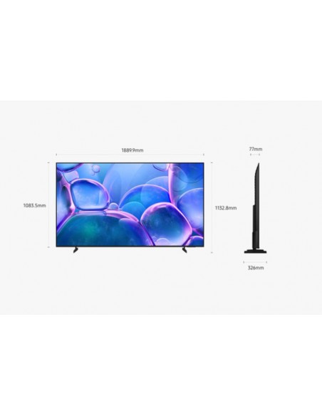 TV LED - SAMSUNG TU85U7025FKXXC, 85",...