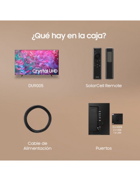 TV LED - SAMSUNG TU98DU9005KXXC, 98",...