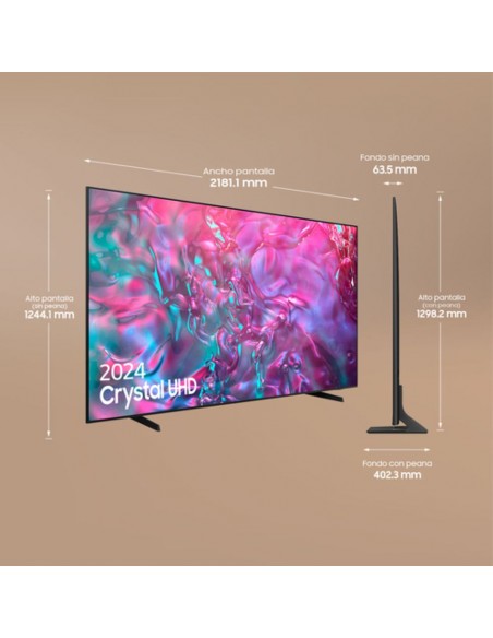 TV LED - SAMSUNG TU98DU9005KXXC, 98",...