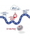 Baliza V16 Luminosa - HELP FLASH V16 , Conexión DGT 3.0, Homologada
