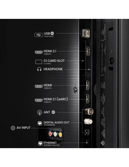 TV LED HISENSE - 65A6Q, 65", 4K UHD,...