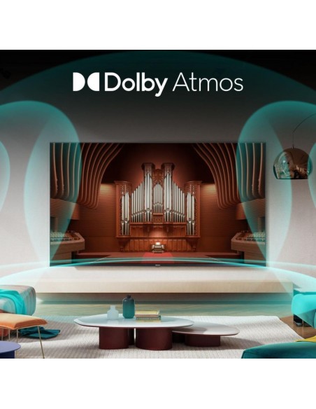 TV QLED - HISENSE 50E77NQ, 50", 4K...