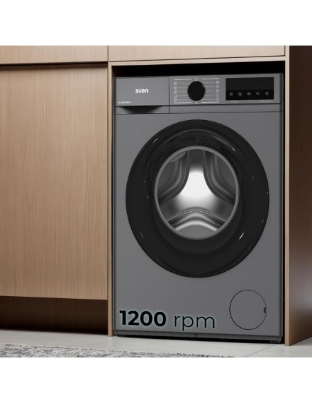 Lavadora - SVAN SL7201AIDVX, Inox,...