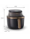 Freidora Aire - PHILIPS NA342/00 Airfryer Serie 3000, 7,2L, hasta 200ºC