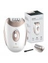 Depiladora Eléctrica - CECOTEC Bamba SkinCare Depil Action Resistente Agua