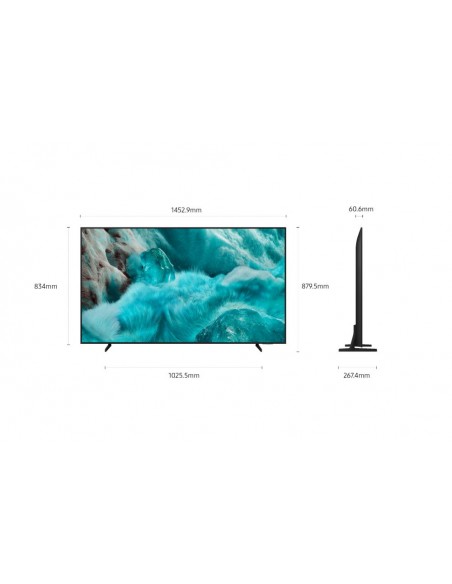 TV QLED - SAMSUNG TQ65Q7FAAUXXC, 65",...