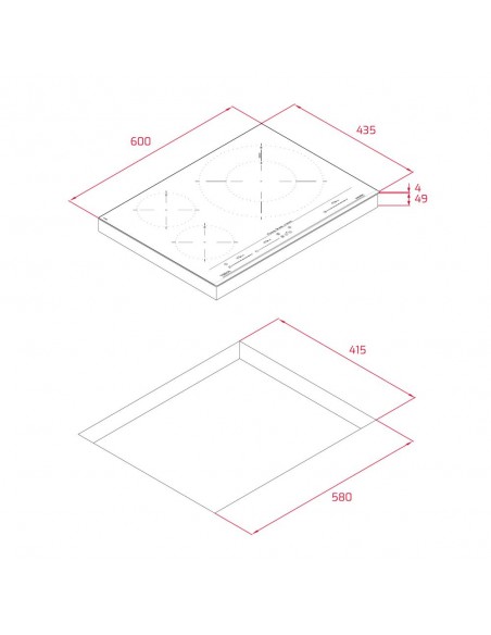 Placa Inducción - Teka IZC 53320 MSP,...