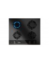 Placa Gas Natural - Teka GBC 64-G1 BM, 4 Fuegos, 60 cm, Negro Mate