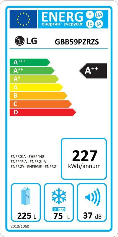 Etiqueta de Eficiencia Energética - GBB59PZRZS