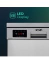 Lavavajillas Libre Instalación 45 cm - SVAN SJ104501EDX, Inox, 10 Cubiertos