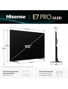 TV LED - HISENSE 100E7Q...