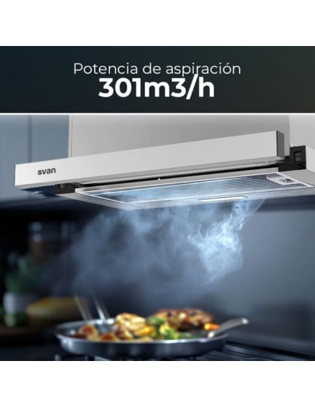 Campana Telescópica - SVAN SCPE602AX,...