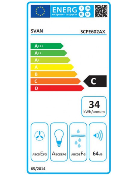 Campana Telescópica - SVAN SCPE602AX,...