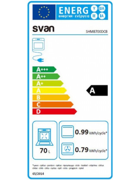 Horno Multifunción - SVAN SHM8700DPX,...