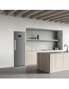 Frigorífico Dos Puertas - SVAN SR185601ENFDX, Inox, Altura 185 cm. Eficiencia E