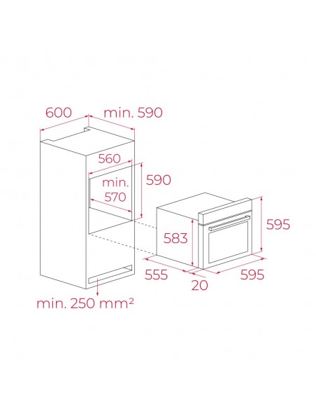 Horno Multifunción - TEKA HCB 6375 P,...