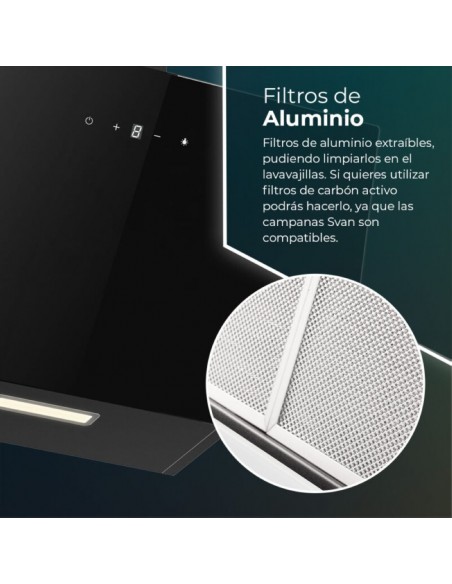 Campana Decorativa - SVAN SCPD901AN,...