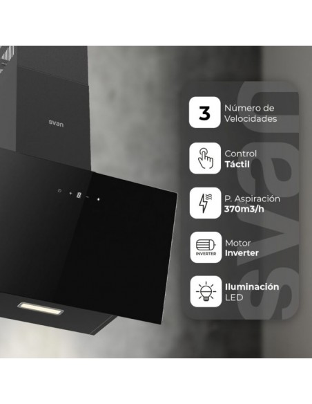 Campana Decorativa - SVAN SCPD901AN,...