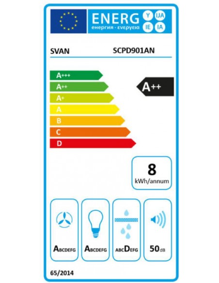 Campana Decorativa - SVAN SCPD901AN,...