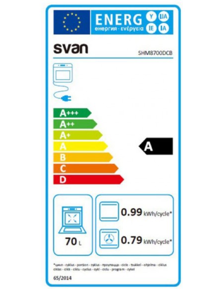 Horno Multifunción - SVAN SHM8700DCB,...