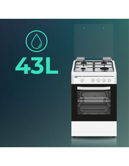 Cocina Gas Butano - SVAN SKG4501, 4...